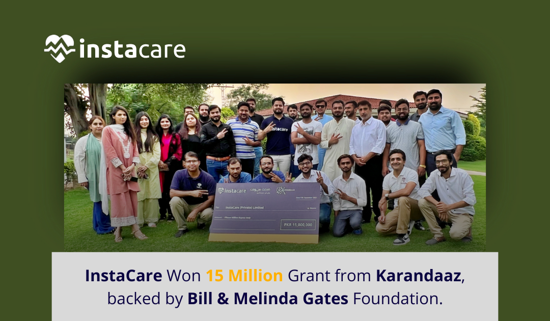 Picture of InstaCare is elated to announce that it has won a grant of PKR 15M in the Karandaaz Financial Inclusion for Women Challenge 2022
